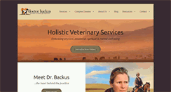 Desktop Screenshot of doctorbackus.com
